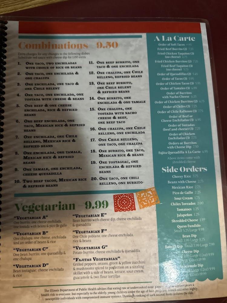 La Poblanita mexican restaurant Menu image 1