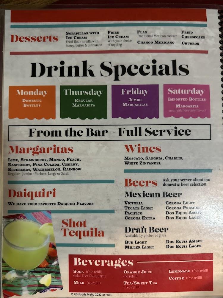 La Poblanita mexican restaurant Menu image 2