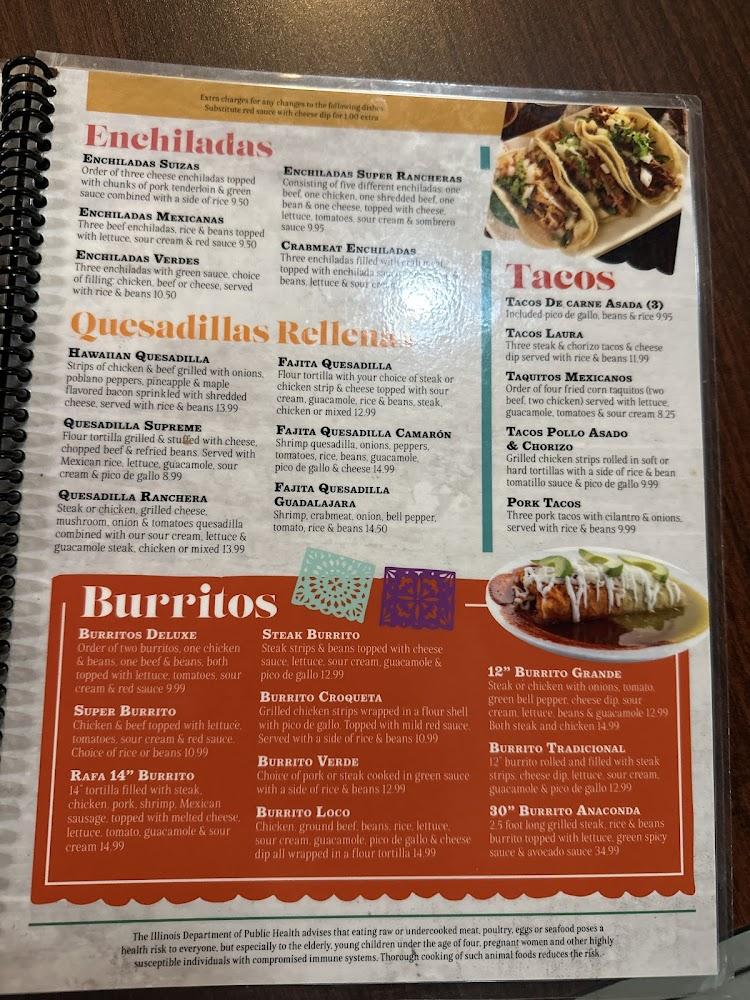 La Poblanita mexican restaurant Menu image 3