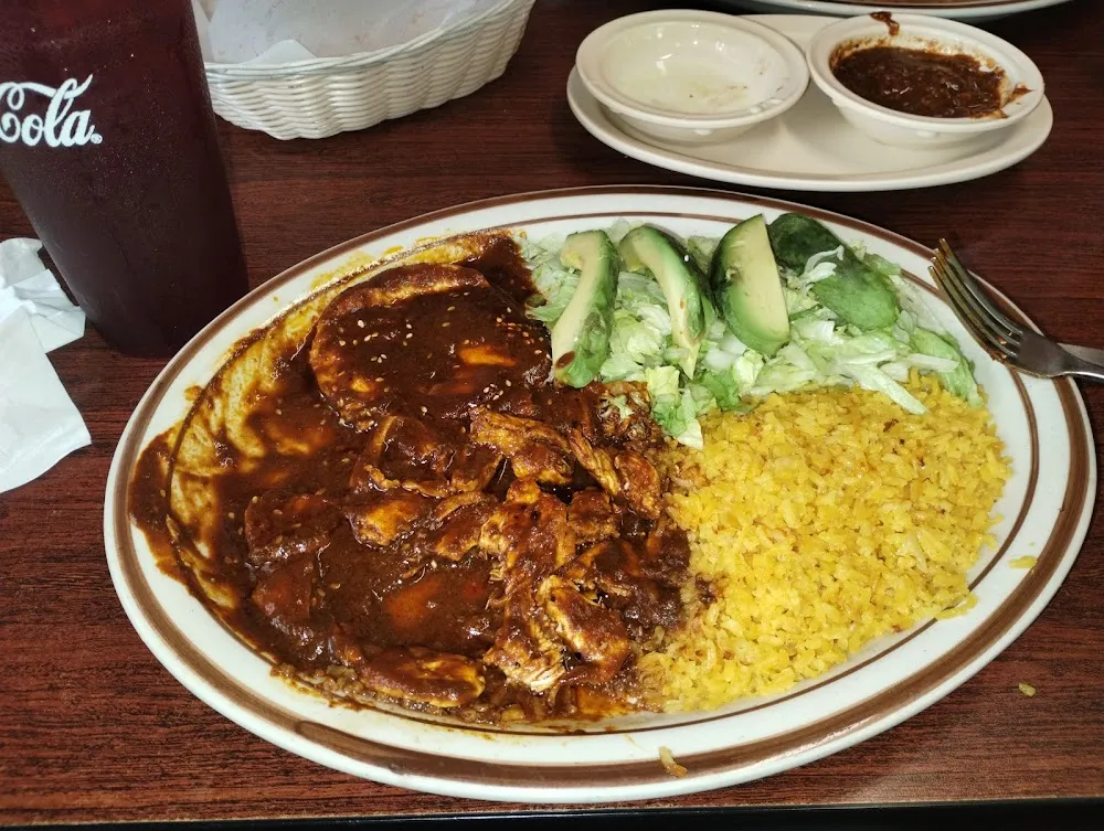 Pollo Pablanito or Chicken with Mole